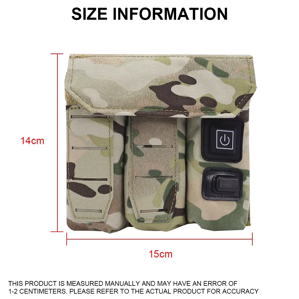 SINAIRSOFT 9mm tactique Triple pochette pour magazines fonction plus chaude étui pistolet USB puissa