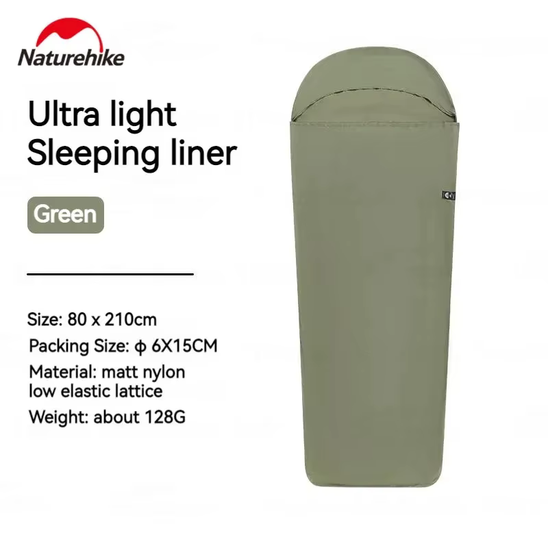 Naturehike – doublure de sac de couchage légère, pour Camping en plein air, voyage, randonnée, houss