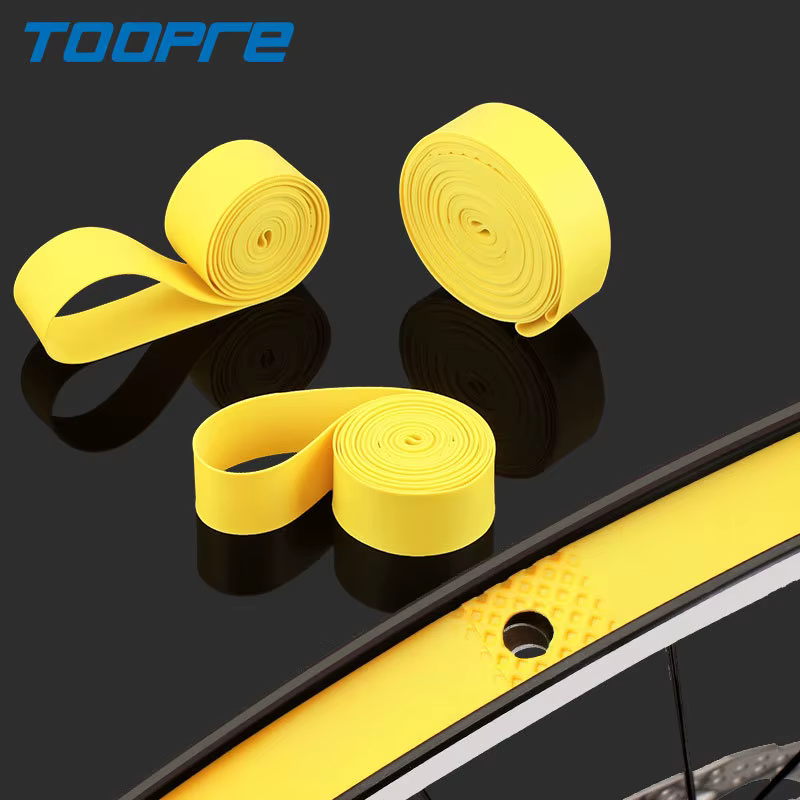 TOOPRE1 paire 2 pièces Tube de vélo Premium PVC jante bandes bandes vtt vélo de route pliant pneu re