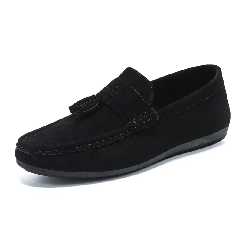 Chaussures plates décontractées à pois pour hommes, chaussures souples et confortables pour hommes, 