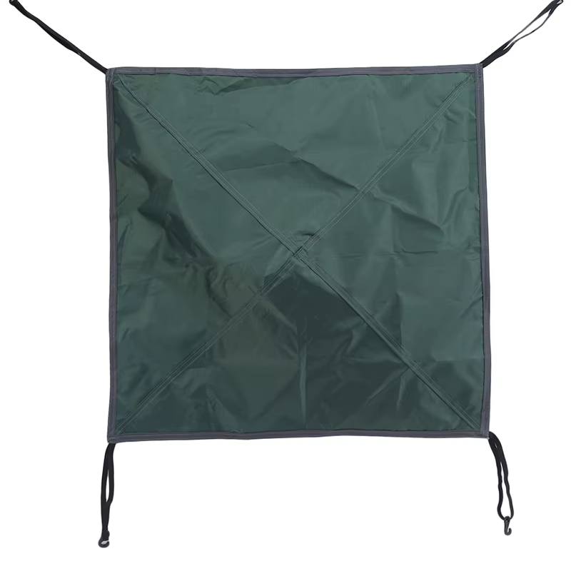 Tente de plage imperméable ultralégère, couverture de gril de tête, auvent de survie de camping en p