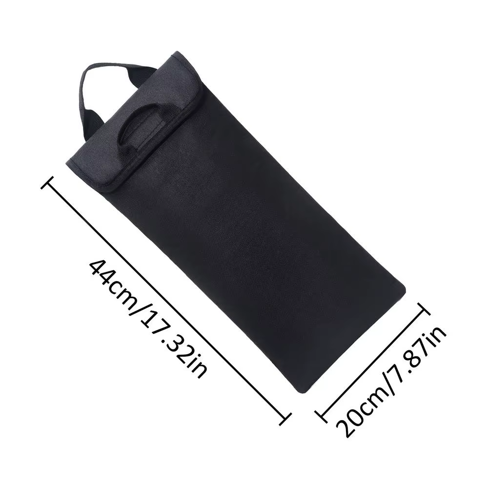 Sac isotherme isolant pour vessie d'hydratation, pochette légère en tissu Oxford, stockage de poudre