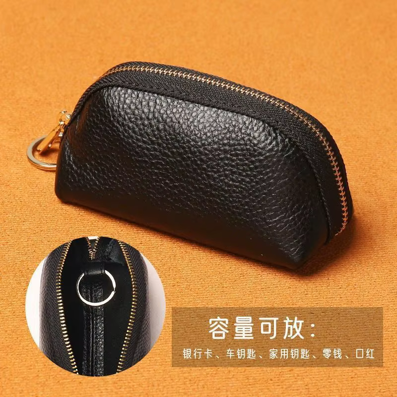Sac à boulettes, sac à clés, portefeuille de grande capacité, sac en PU, sac à langer unisexe multif