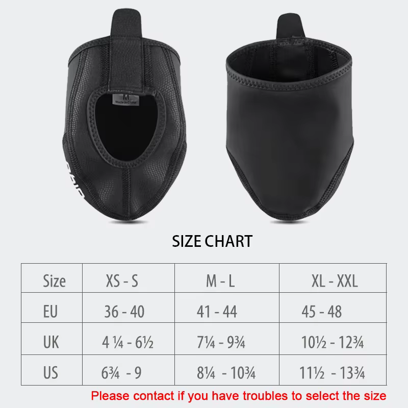 GIYO couvre-chaussures imperméables anti-dérapant chaud protecteur réfléchissant demi-orteil couvre-