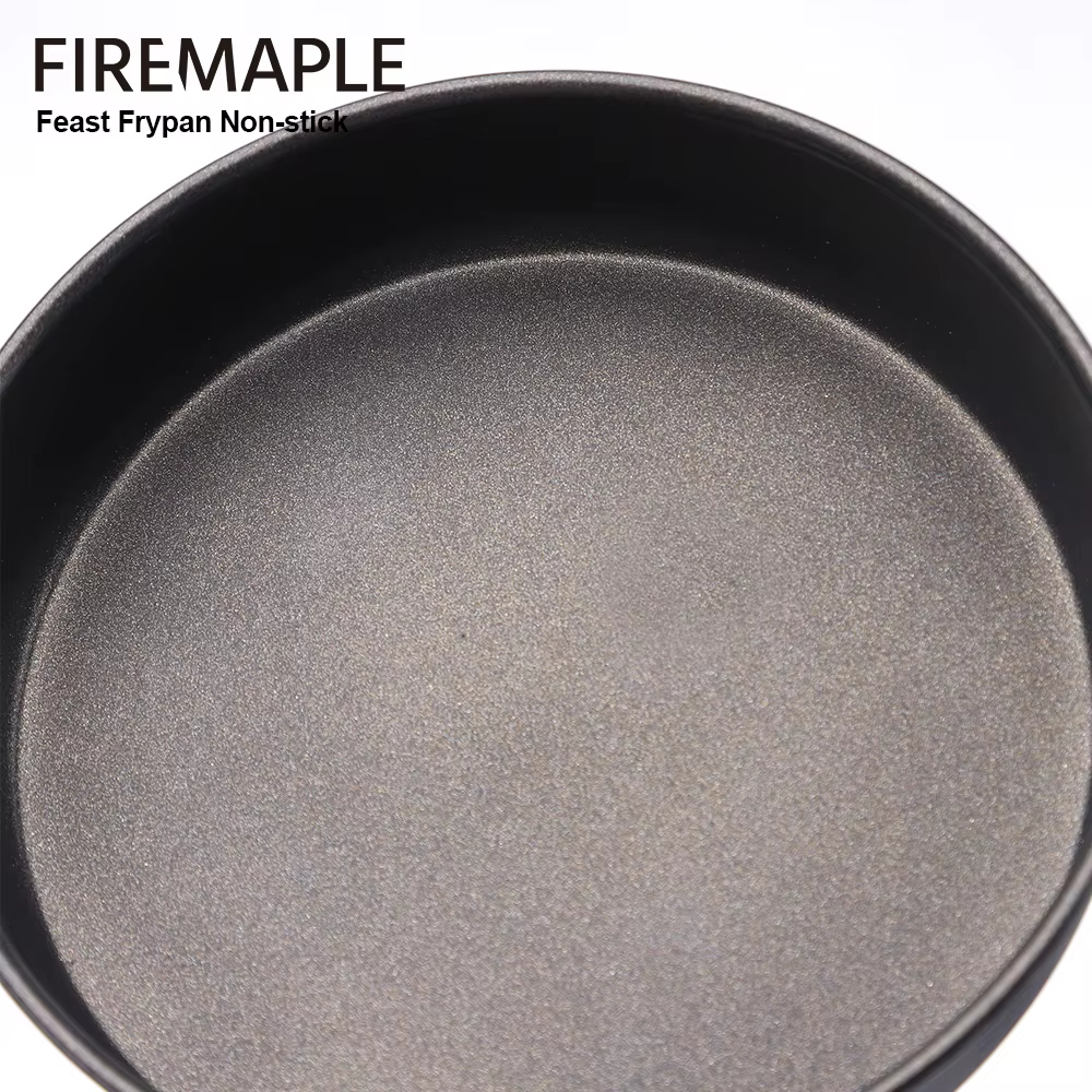 Poêle antiadhésive en érable de feu, poêle de Camping, poêle de randonnée en plein air, bâton léger,