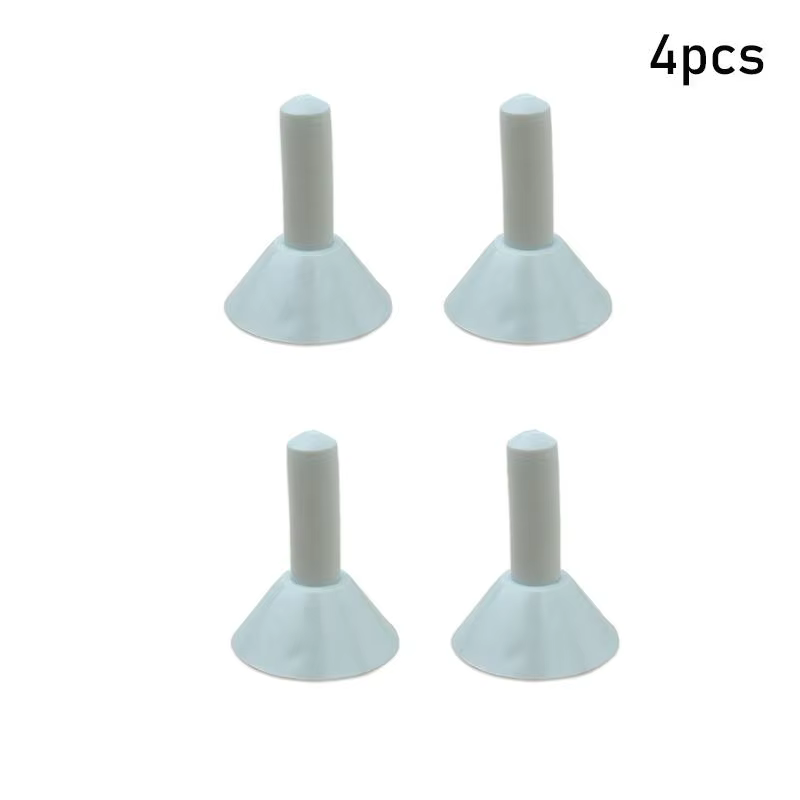4x capuchons de protection isolants pour poteaux de tente, anti-dérapants pour le camping, la randon