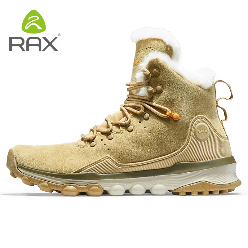 RAX chaussures de randonnée imperméables hommes hiver baskets d'extérieur pour hommes bottes de neig