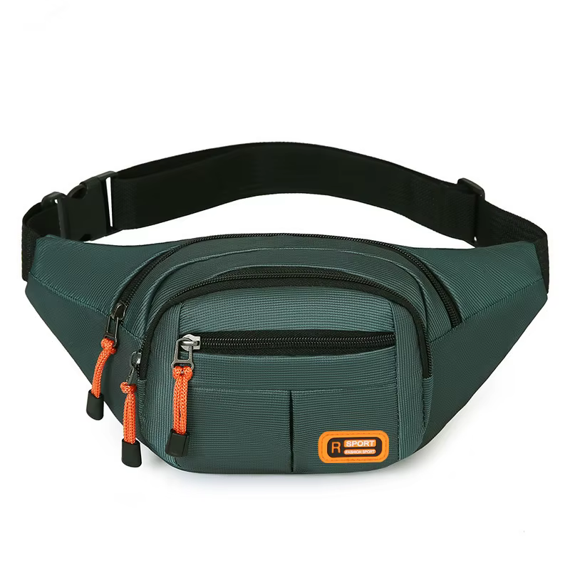 Sac de taille mobile multifonctionnel pour hommes et femmes, grande capacité, anti-éclaboussures, ré