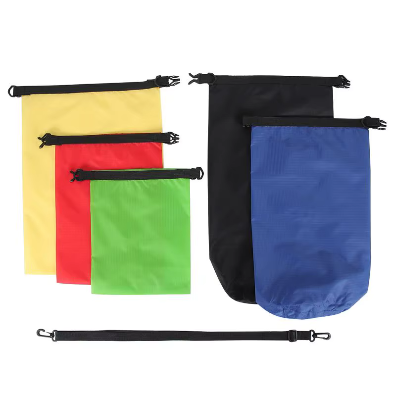 Ensemble de sacs étanches 1B-6 pièces pour kayak, sacs de rangement extérieurs pour canoë, camping, 