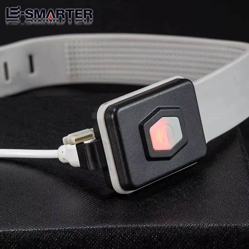 Mini lampe de poignet COB portable à LED, lanterne aste en iode, lampe de sécurité, course de nuit,