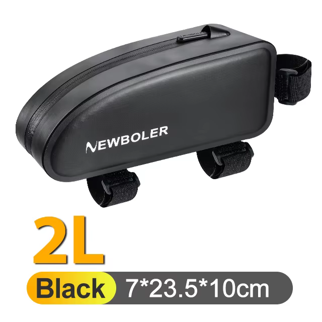 NEWBOLER sac de Tube supérieur de vélo sac de vélo de gravier avec vis sac de cadre de cyclisme en P