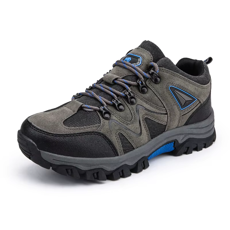 Chaussures de randonnée en daim et cuir pour hommes, baskets de Trekking en plein air, antidérapante