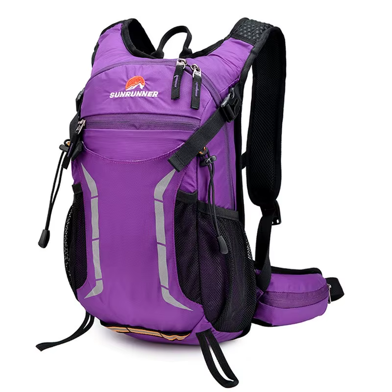 Sac à dos de randonnée unisexe, respirant, ultraléger, pour le cyclisme, avec poches multicouches, s