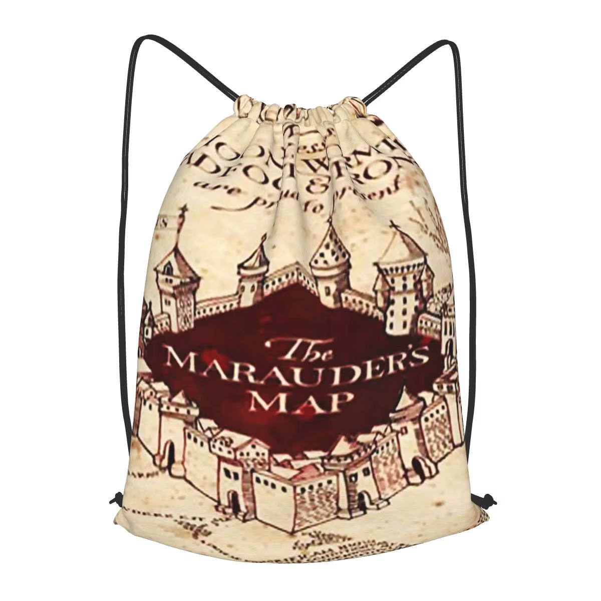 Sacs à dos Marauders Magic Map, sacs à cordon multifonctions, sacs de sport, sacs à livres pour homm