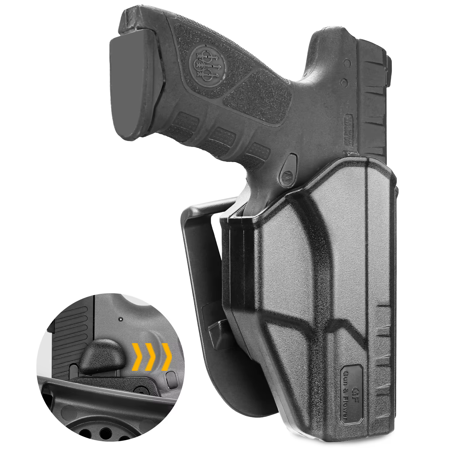 Étui Beretta APX, (non adapté à Beretta APX A1), étui OWB pour pouce, adapté à Beretta APX pleine ta