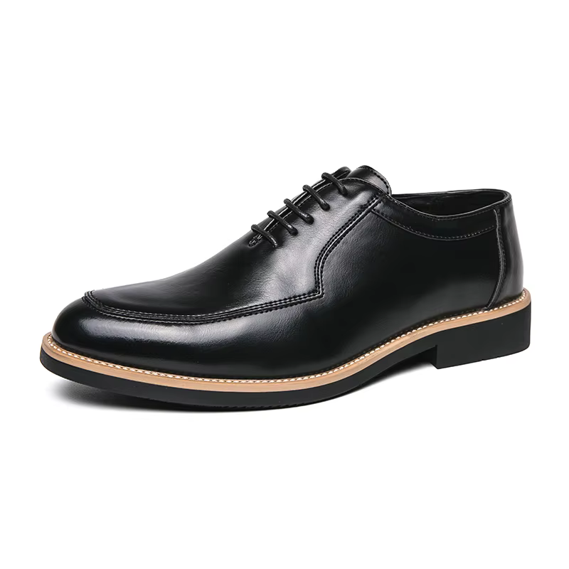 Chaussures provoqué pointues polyvalentes pour hommes, chaussures décontractées, chaussures basses, 