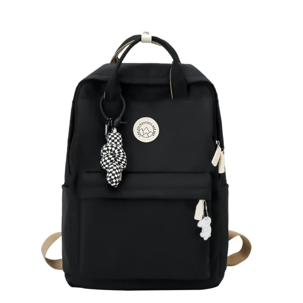 Sac à dos étanche pour femmes, grande capacité, en Nylon, de voyage, ergonomique, couleur unie, pour