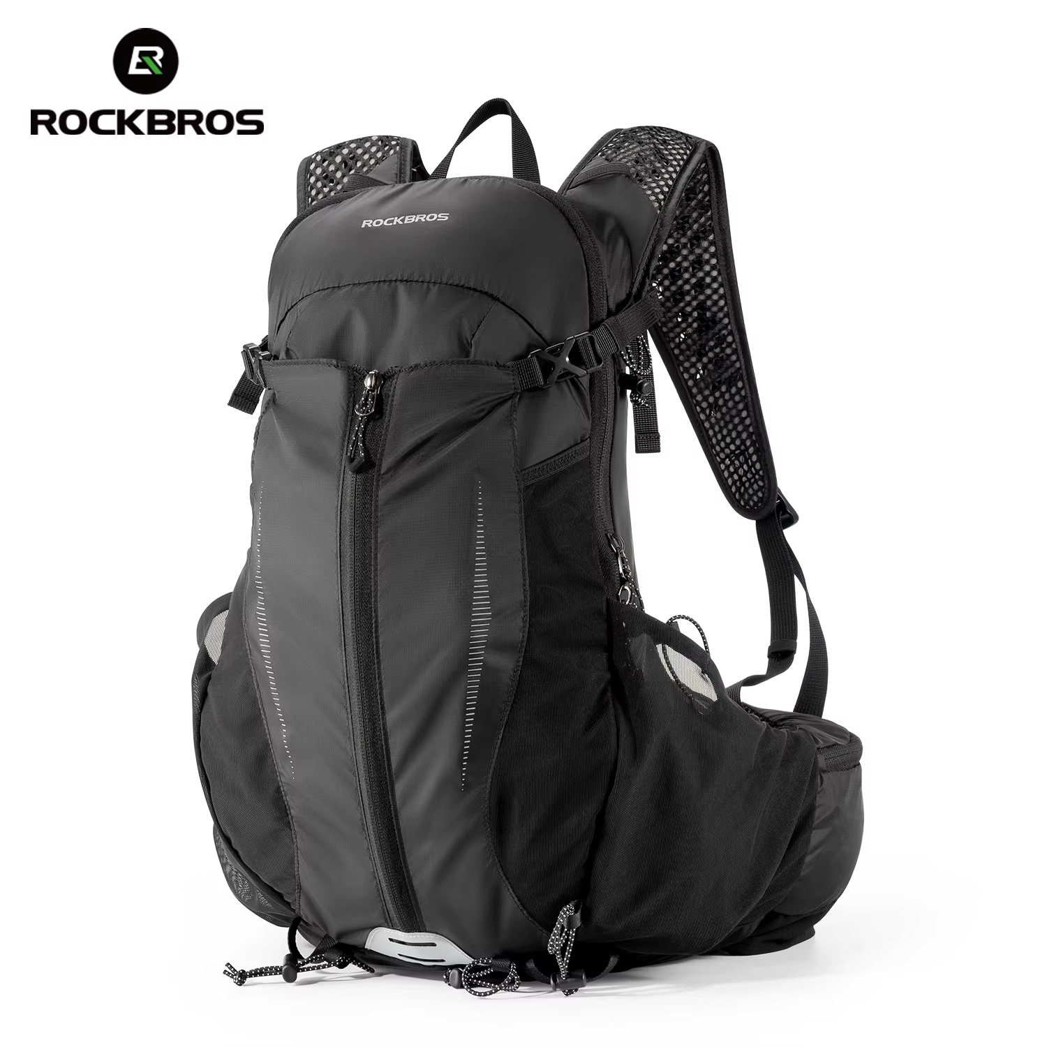 ROCKBROS Sac à dos léger extensible de grande capacité 19L sac à eau étanche à la pluie sac à dos de