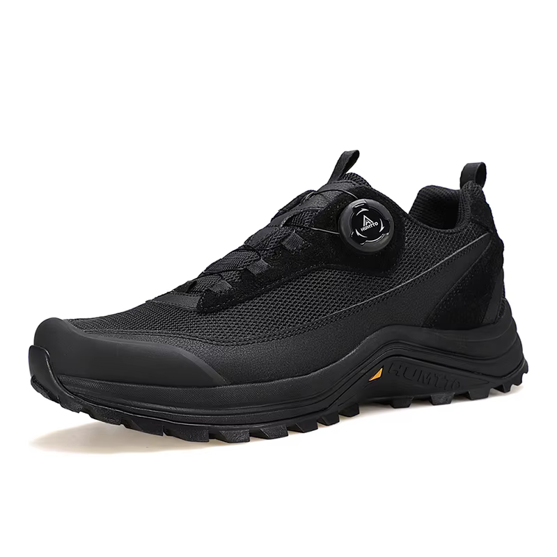 HUMTTO chaussures de randonnée antidérapantes pour hommes chaussures de sport en cuir pour hommes ba