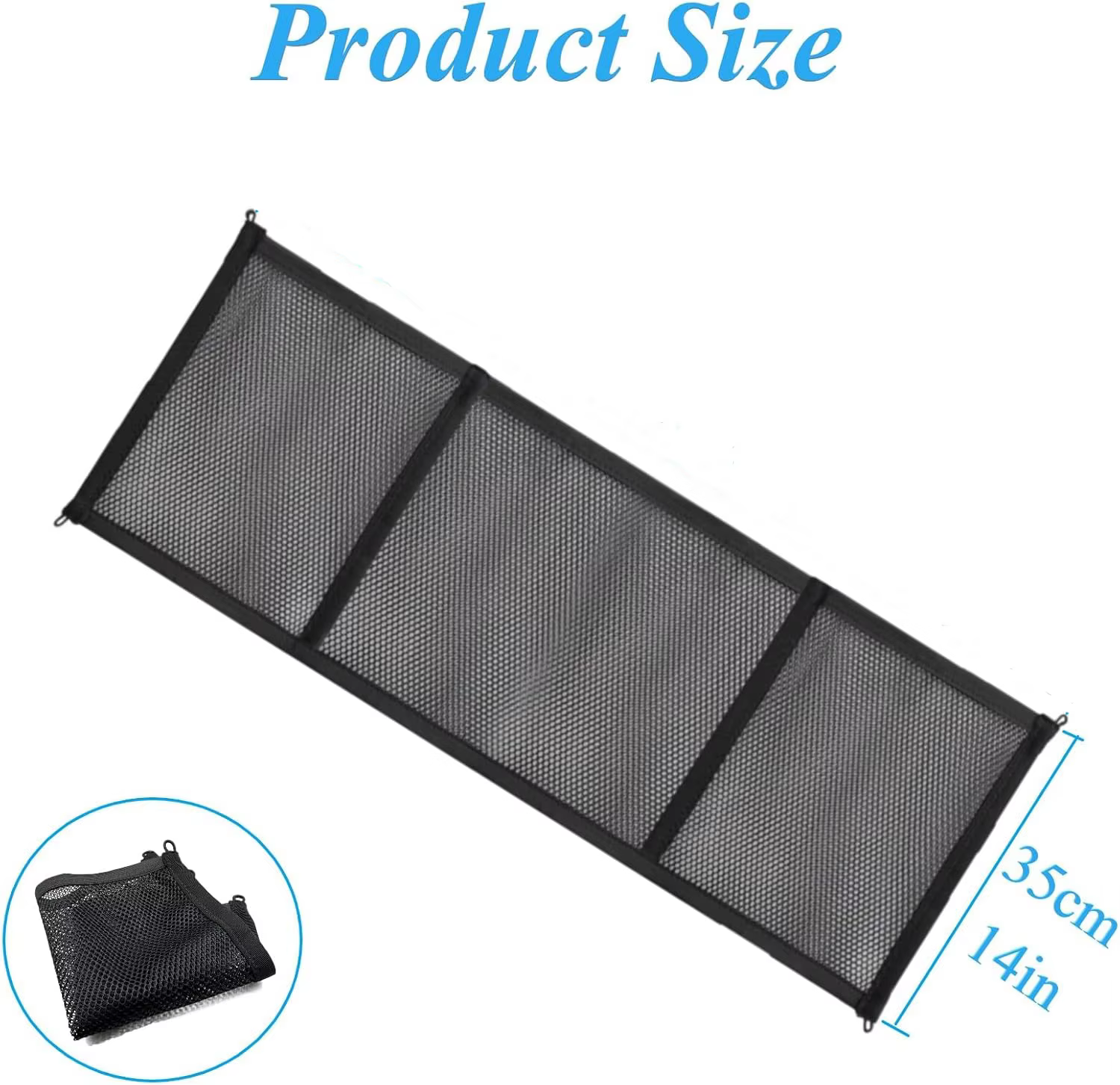 Sac de rangement en filet pour toit de camping-car, organisateur de charge pour VW T5 T6, rangement 