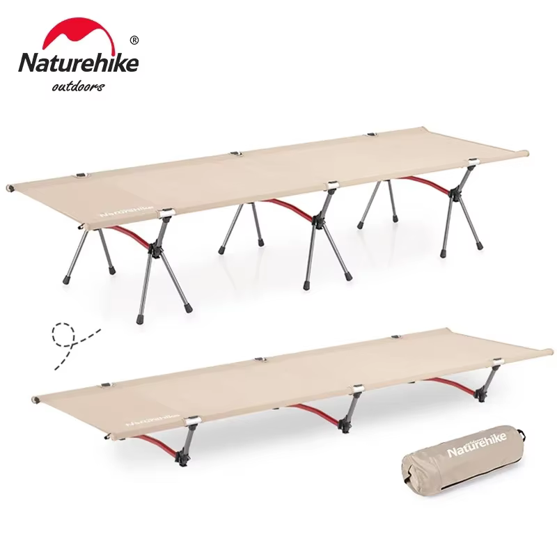 Naturehike – lit de Camping ultraléger et pliable, lit de randonnée Portable, tente de voyage en ple