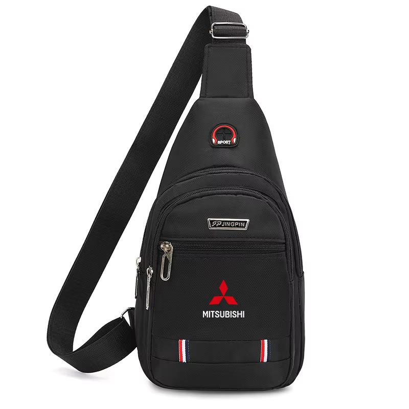 Petit sac à dos à une épaule pour voiture de loisirs, sacoche de poitrine pour Mitsubishi Lancer Asx