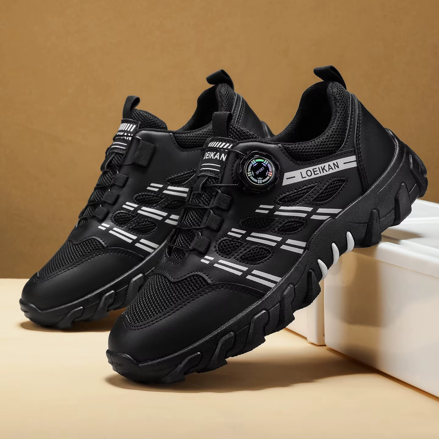 Chaussures de randonnée décontractées pour hommes, toutes saisons, confortables et respirantes, avec