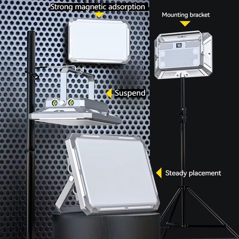 Lampe de tente de camping LED aste, budgétaire, haute puissance, extérieur, éclairage de secours, ét