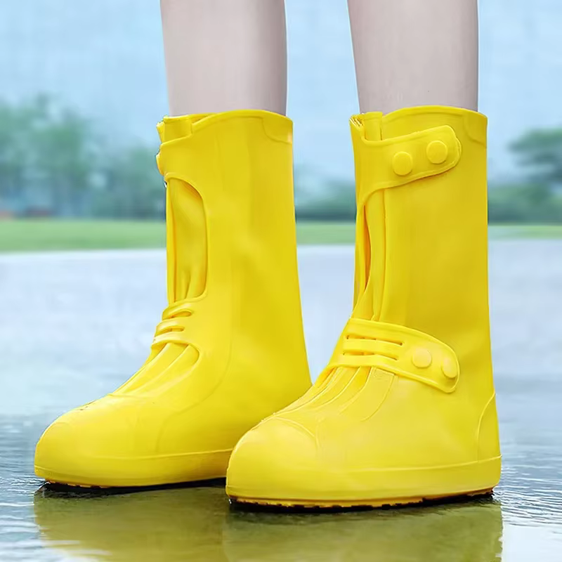 Couvre-bottes De pluie imperméable anti-dérapant couvre-chaussures Cubre Zapatos Para La Lluvia De S