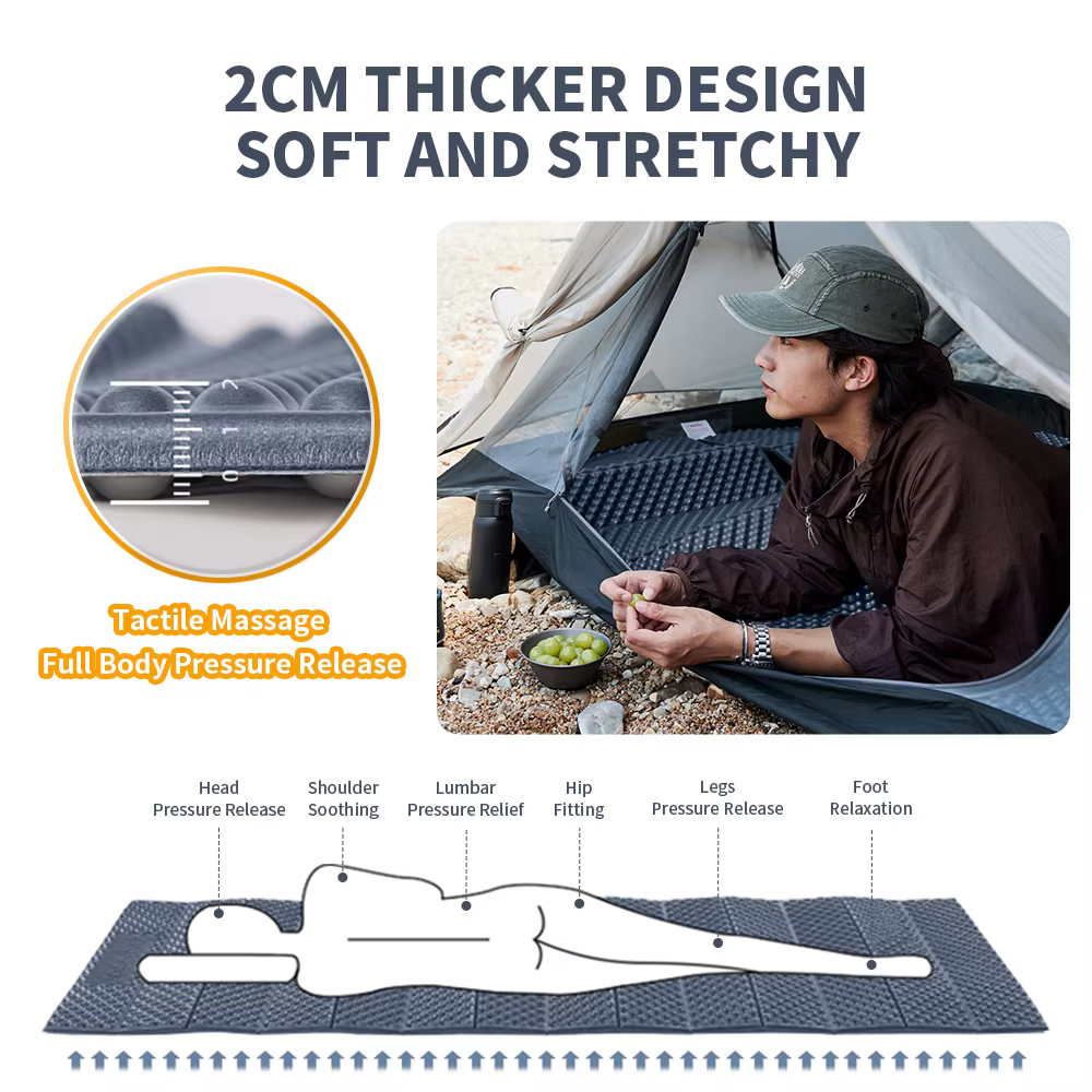 Naturehike – tapis résistant à l'humidité, nid d'œuf, tente d'extérieur, tapis de sol ultralégers, p