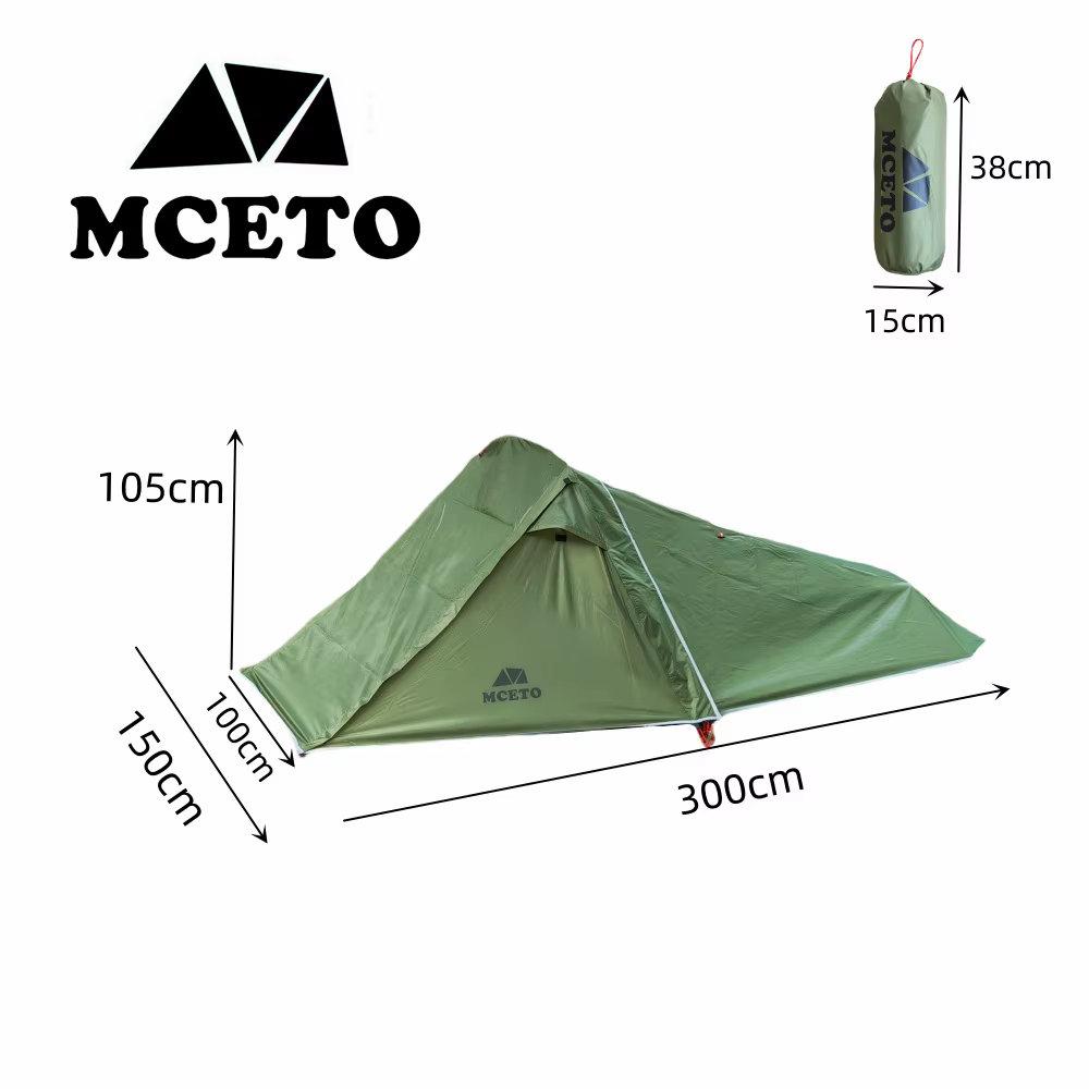 Tente de dos ultralégère pour 2 personnes, version mise à jour, nouveau style Xingshan2, tente swag 