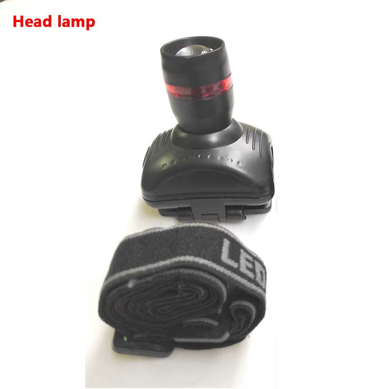 Étanche forte 2000 Lumen XPE Q5 LED lampe Rechargeable phare équitation lampe de poche casquette cha