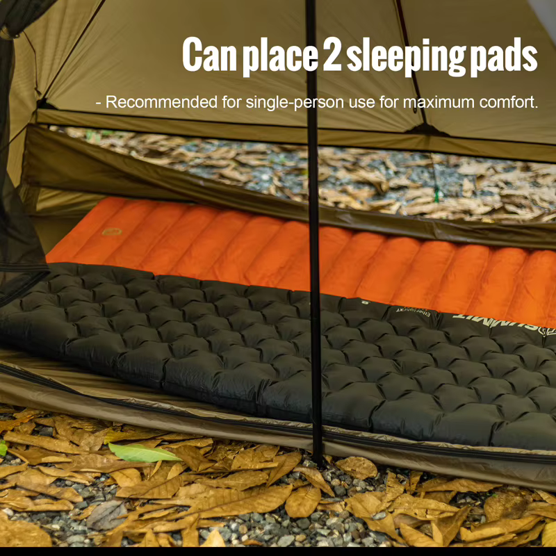 OneTigris – tente de Camping TETRA pour 1 à 2 personnes, Tipi léger, étanche, avec sac à dos, 3000mm