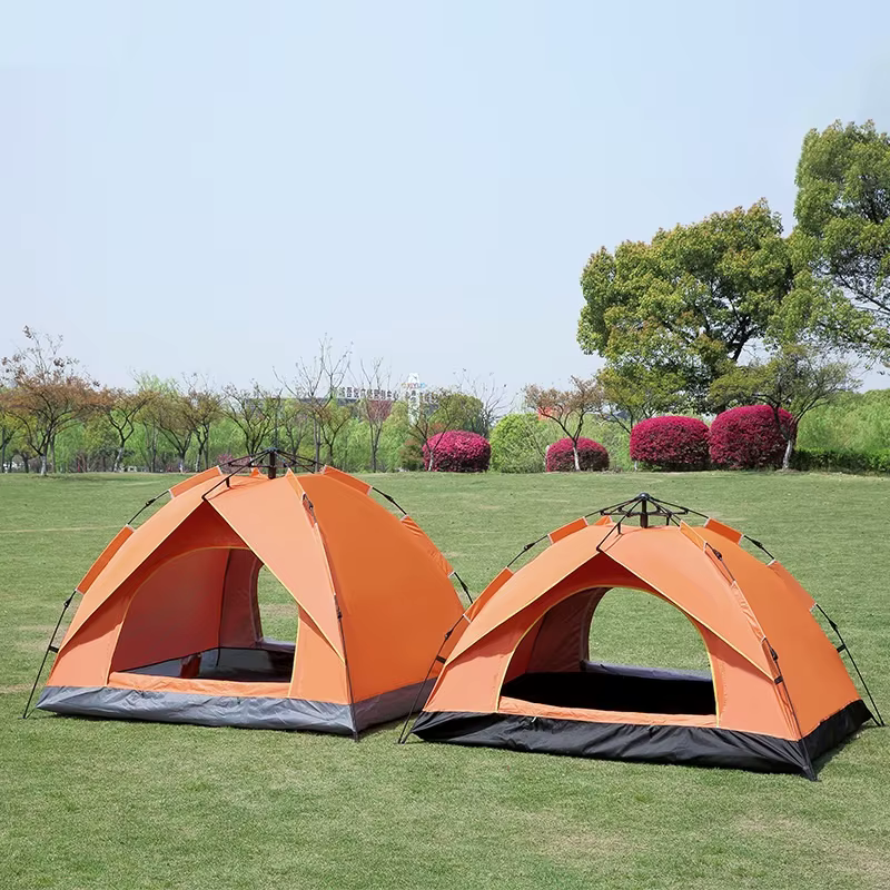 Tente de camping entièrement automatique, anti-pluie, coupe-vent, anti-UV, pop-up, tentes extérieure
