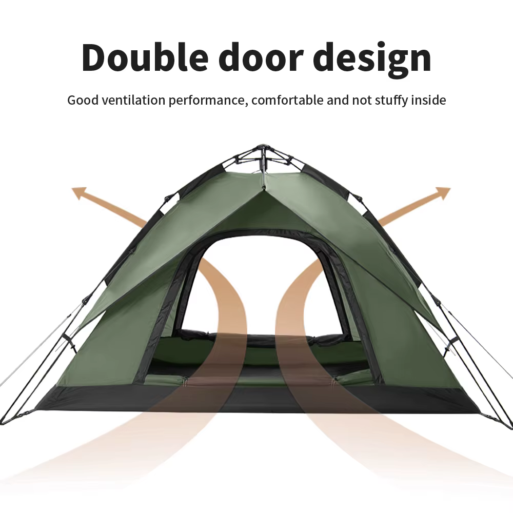 Natureifa-Tente de camping ultralégère, étanche, automatique, portable, 3 saisons, randonnée en plei