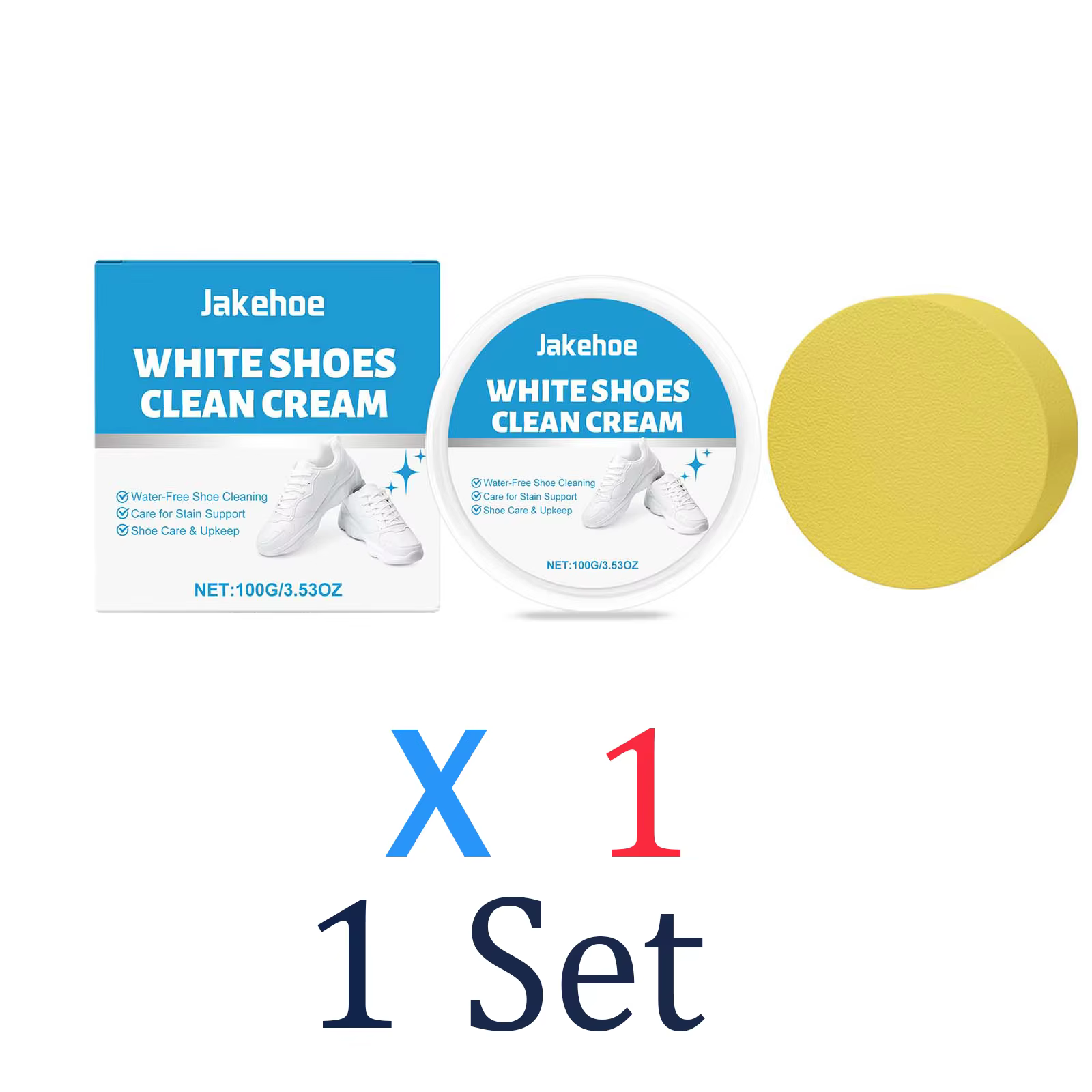 Crème nettoyante pour chaussures blanches, éliminateur de taches pour baskets, pâte de nettoyage san