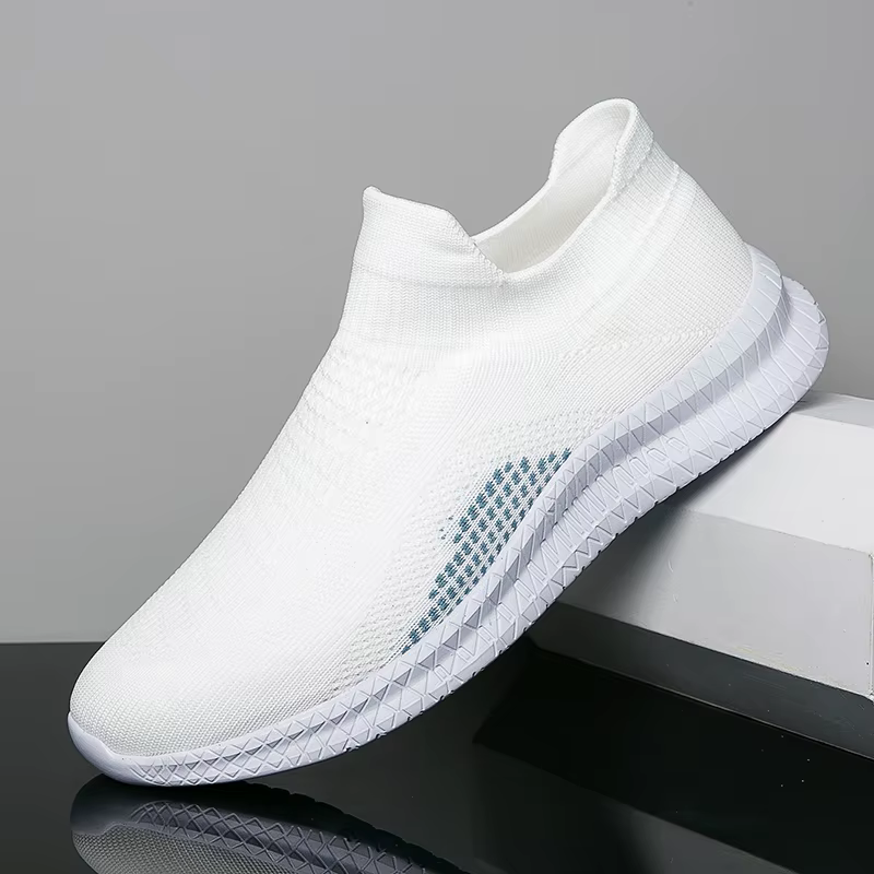 Chaussures de marche respirantes pour hommes, mocassins légers et doux et flexibles, chaussures déco