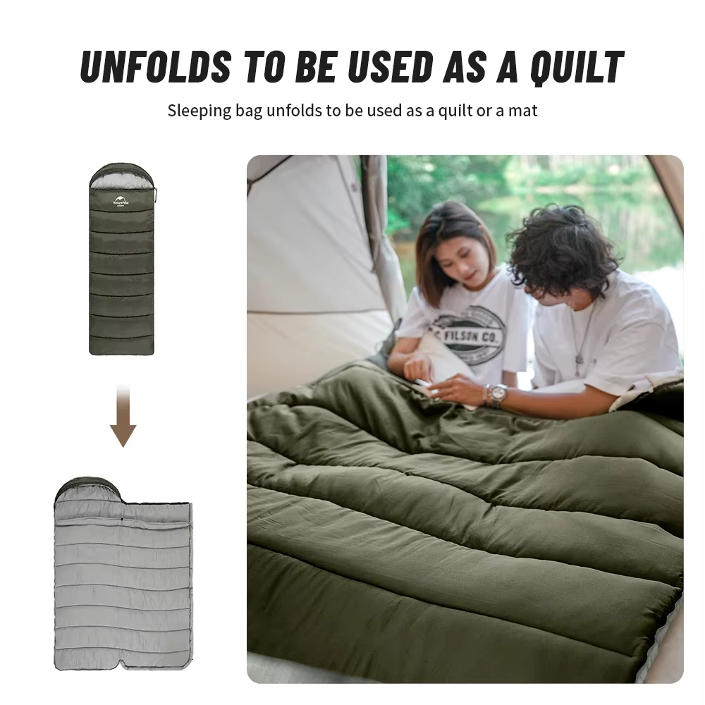 Naturehike – sac de couchage étanche ultraléger, couette en coton, Portable, enveloppe, Camping