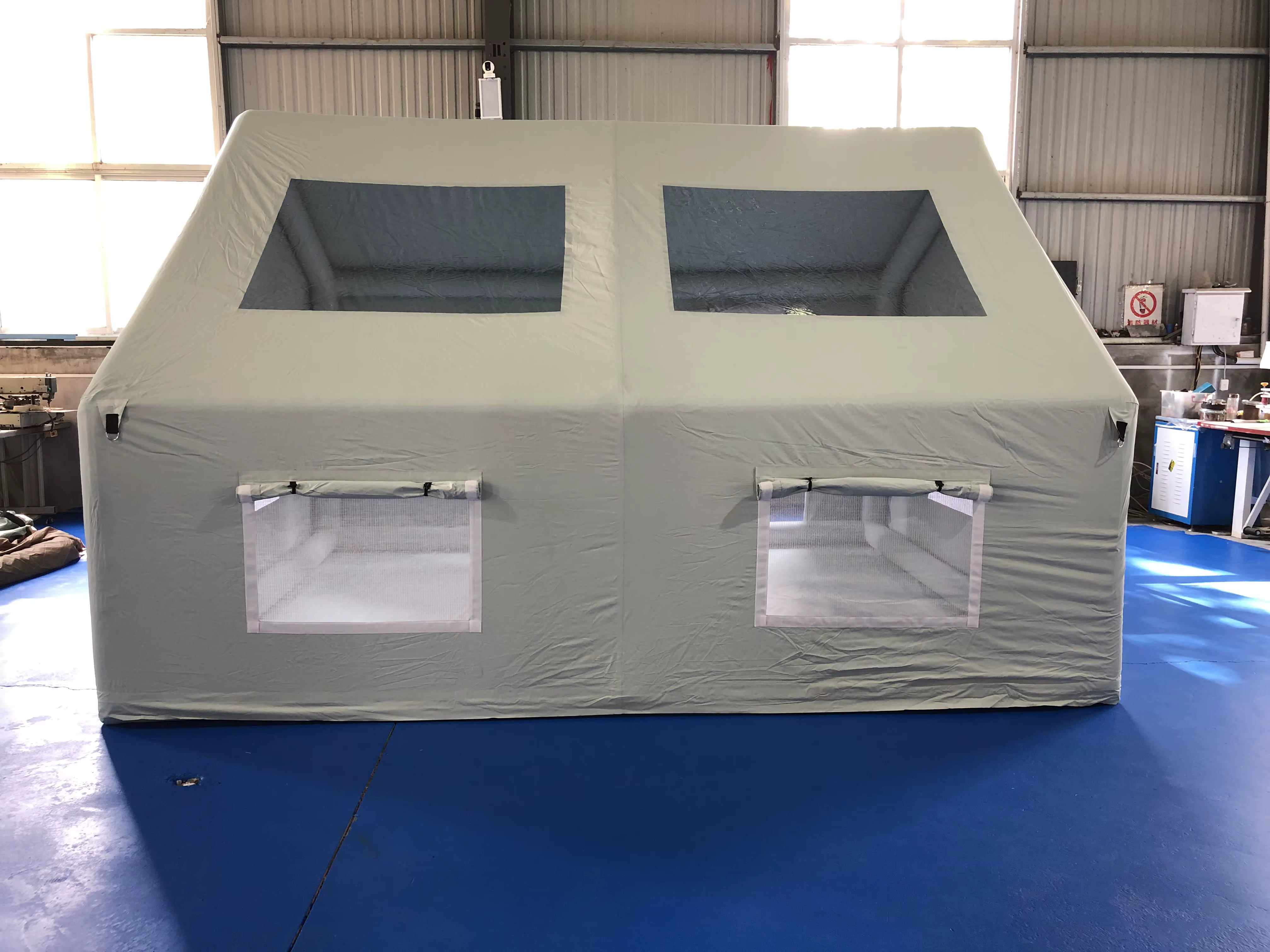Grande tente de camping gonflable, imperméable et durable, de luxe, pour 8 à 15 personnes, en toile 