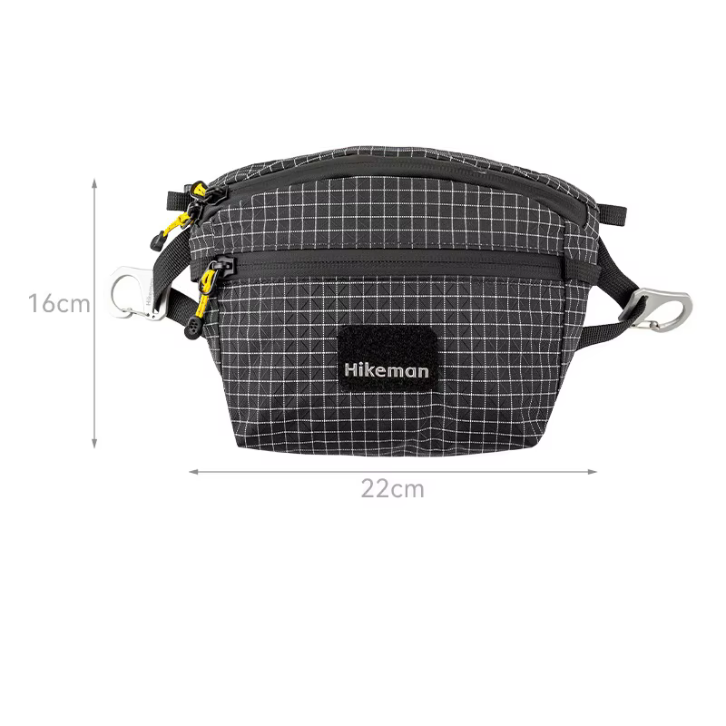 Hikeman sac de poitrine en plein air sac de pêche multifonctionnel Camping sac à bandoulière sport c