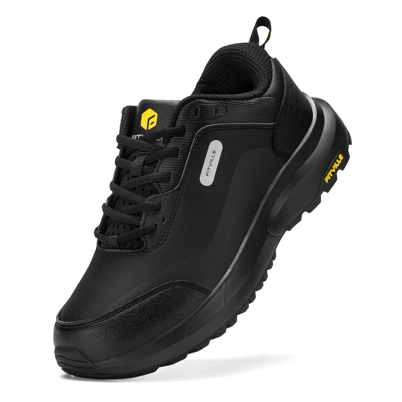 Fittington chaussures de randonnée pour hommes chaussures de marche en plein air larges chaussures d