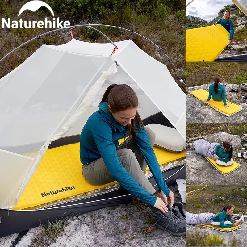 Naturehike Troues R 3.0 léger Portable pliant carré nid d'oeuf tapis extérieur 2.5 cm épaissi Campin