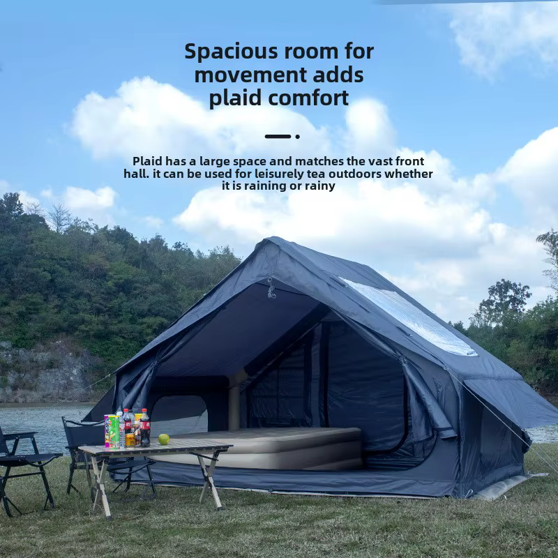 YOUSKY Tente imperméable 4 saisons pour 2-4 personnes Tente de camping légère et facile à installer 