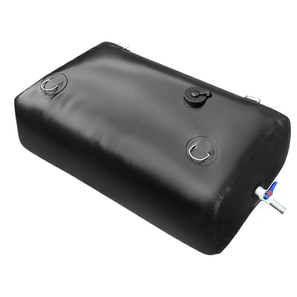 Réservoir d'eau extérieur grande capacité 110L, sac de stockage d'eau pliable avec robinet pour voit