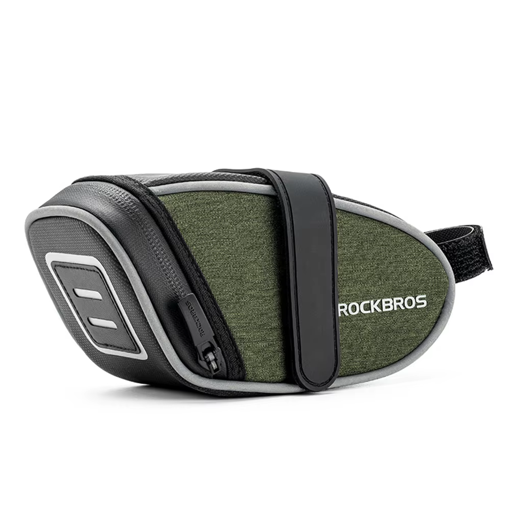 ROCKBROS – sac de selle de vélo Portable, sac de siège de cyclisme léger, petit sac arrière de vélo,