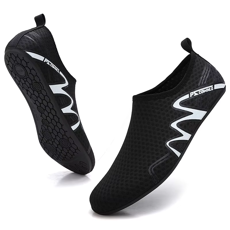 Chaussures aquatiques pour hommes et femmes, chaussettes aquatiques à séchage rapide, chaussures de