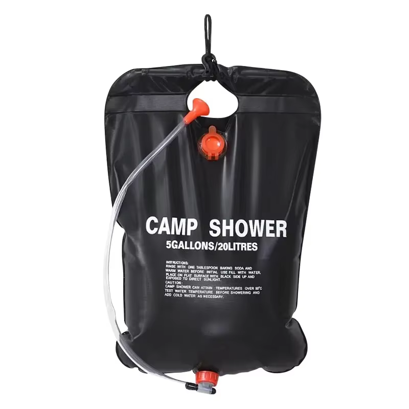 Sacs de douche solaires pliables 20/40L pour extérieur, sacs de bain d'extérieur, sacs de douche à e