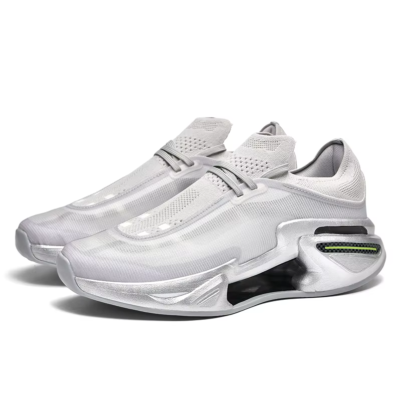 Chaussures de basket-ball pour hommes, chaussures de sport en maille respirantes pour l'extérieur, b