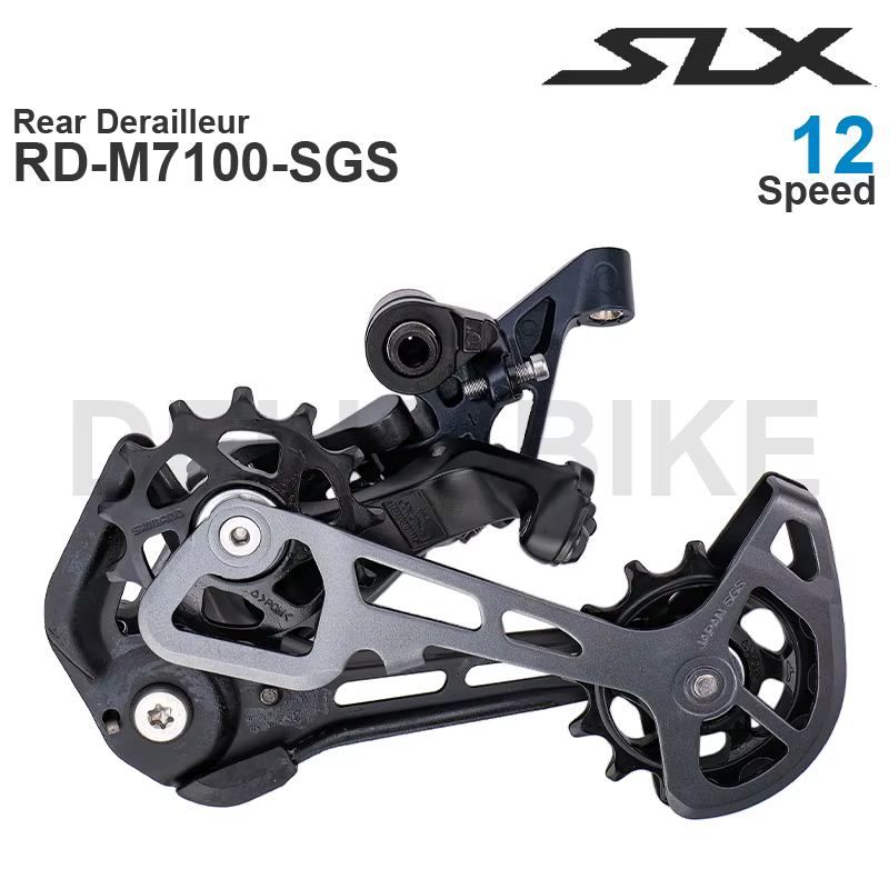 SHIMANO SLX M7100 12v dérailleur arrière RD-M7100-SGS 1x12 vitesses pignon bas 51T pignon supérieur 