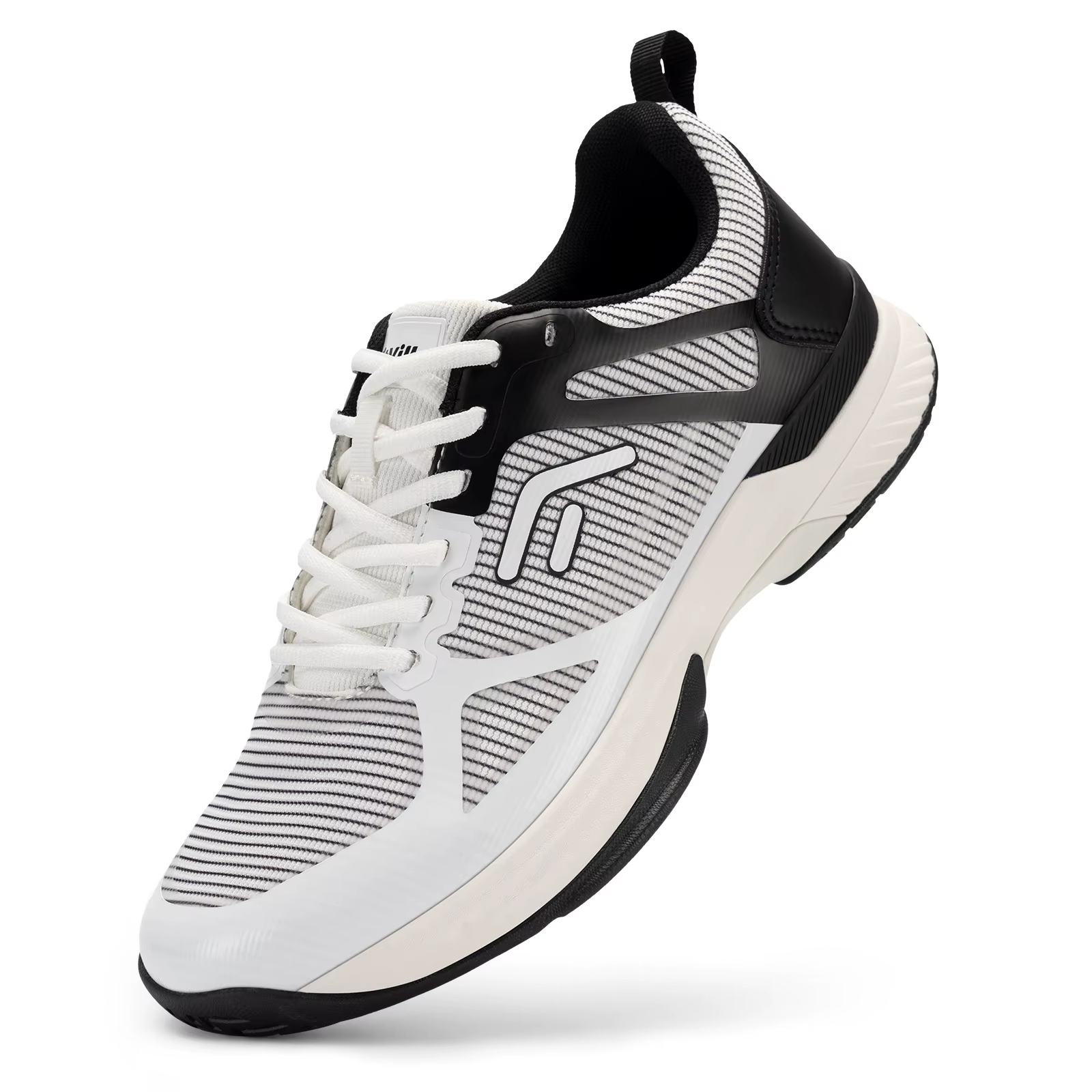 FitVille – chaussures de Pickleball larges pour hommes, baskets de Tennis pour terrain complet avec